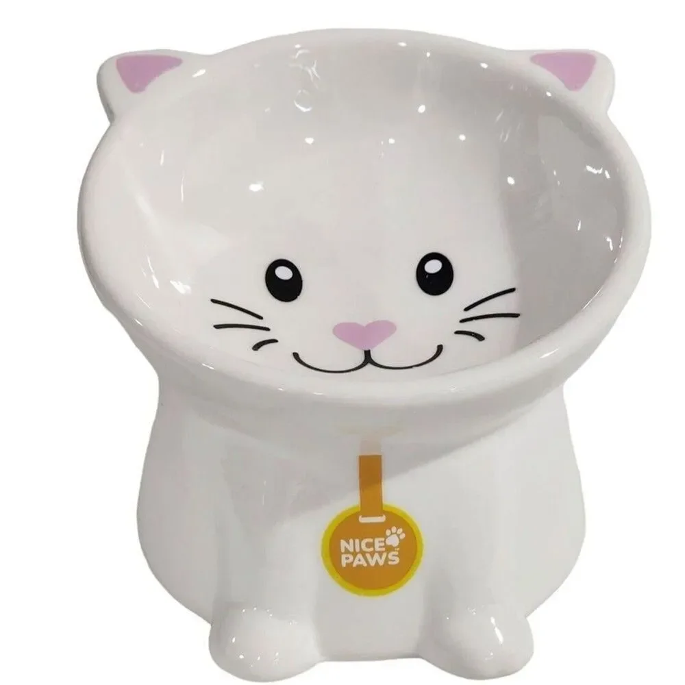 Nice Paws ceramic tilted